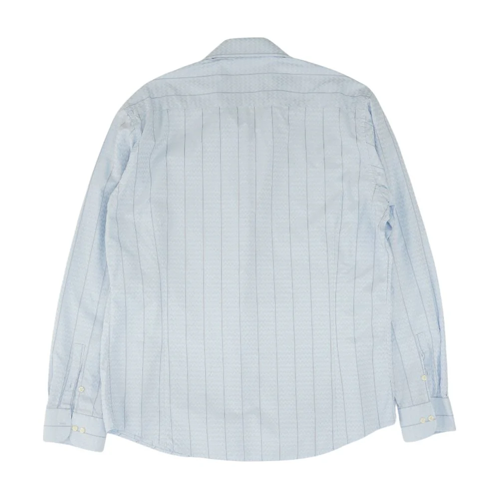 Blue Chevron Long Sleeve Button Down - Image 2