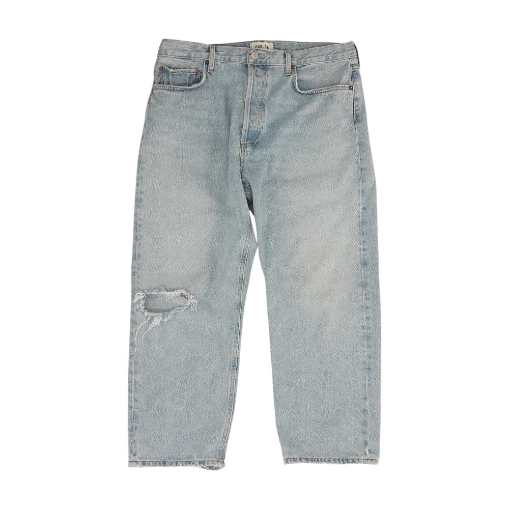 Blue Cropped Jeans