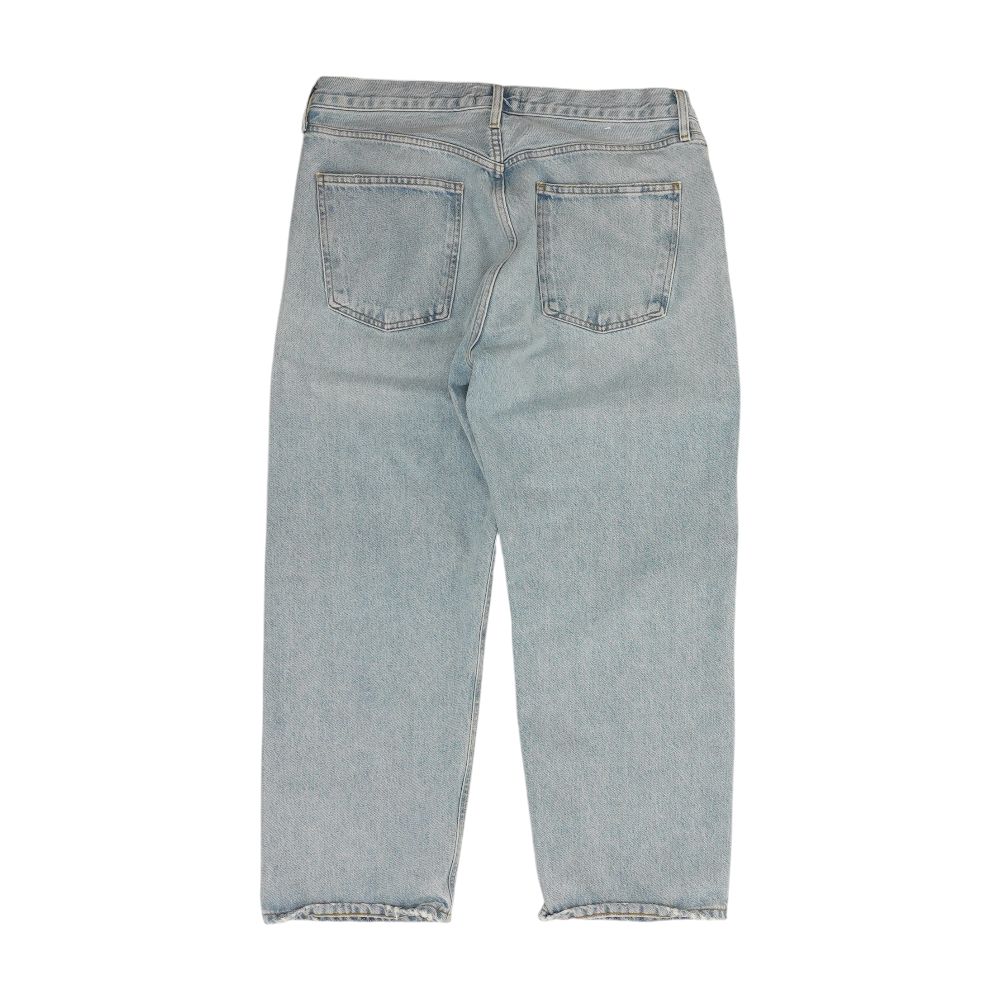 Blue Cropped Jeans - Image 2