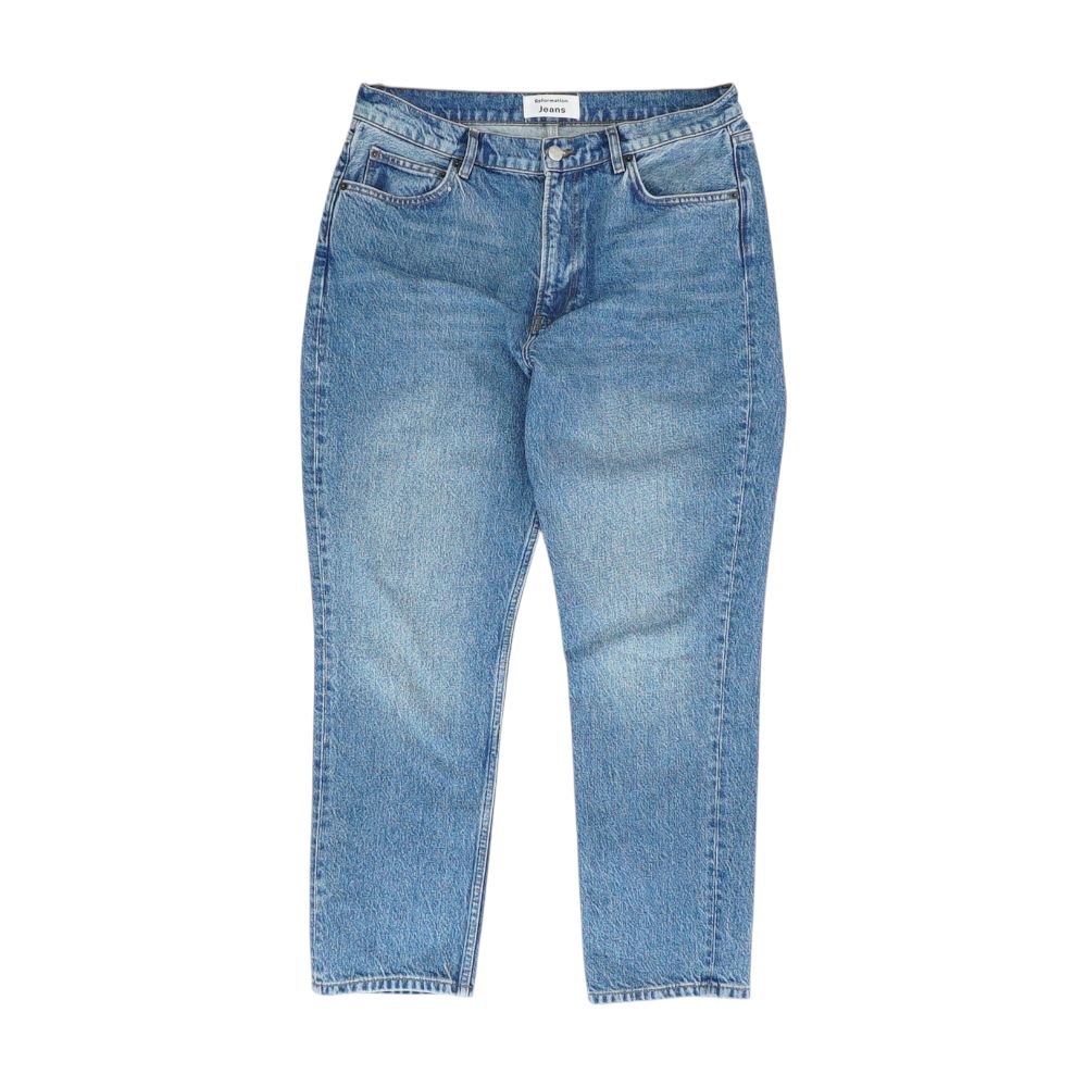 Blue Cropped Jeans