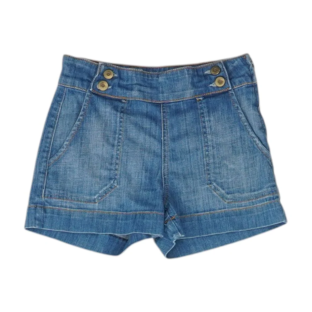 Blue Denim Shorts