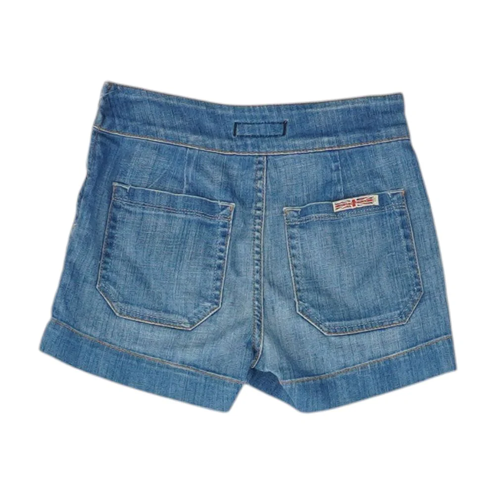 Blue Denim Shorts - Image 2