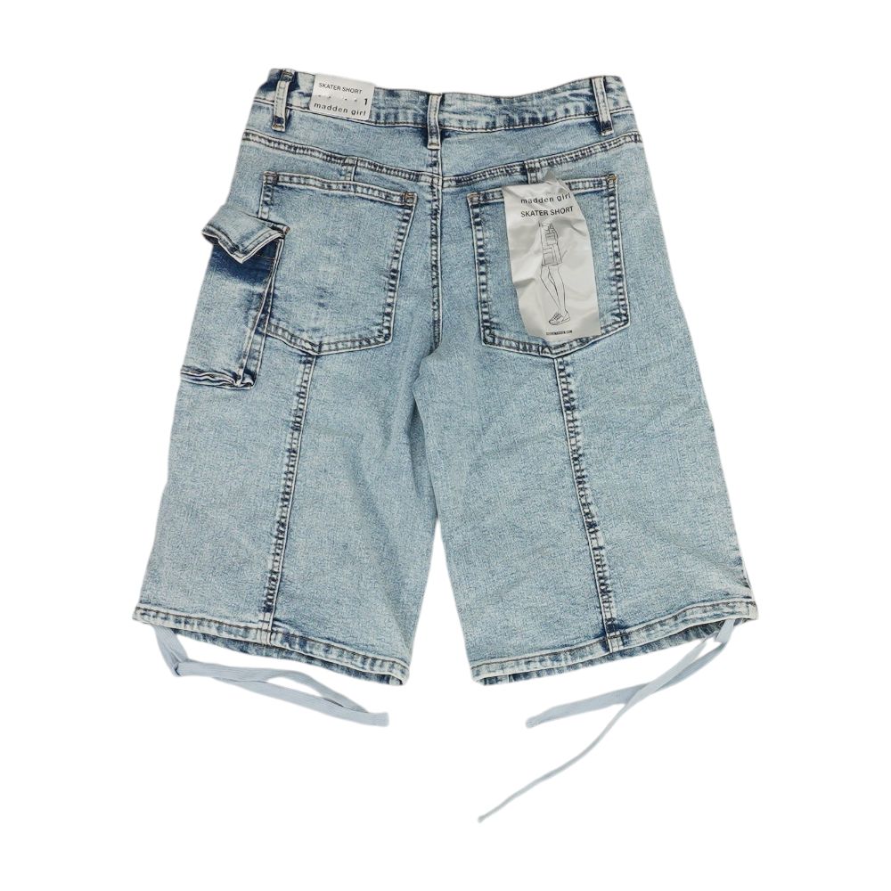 Blue Denim Shorts - Image 2