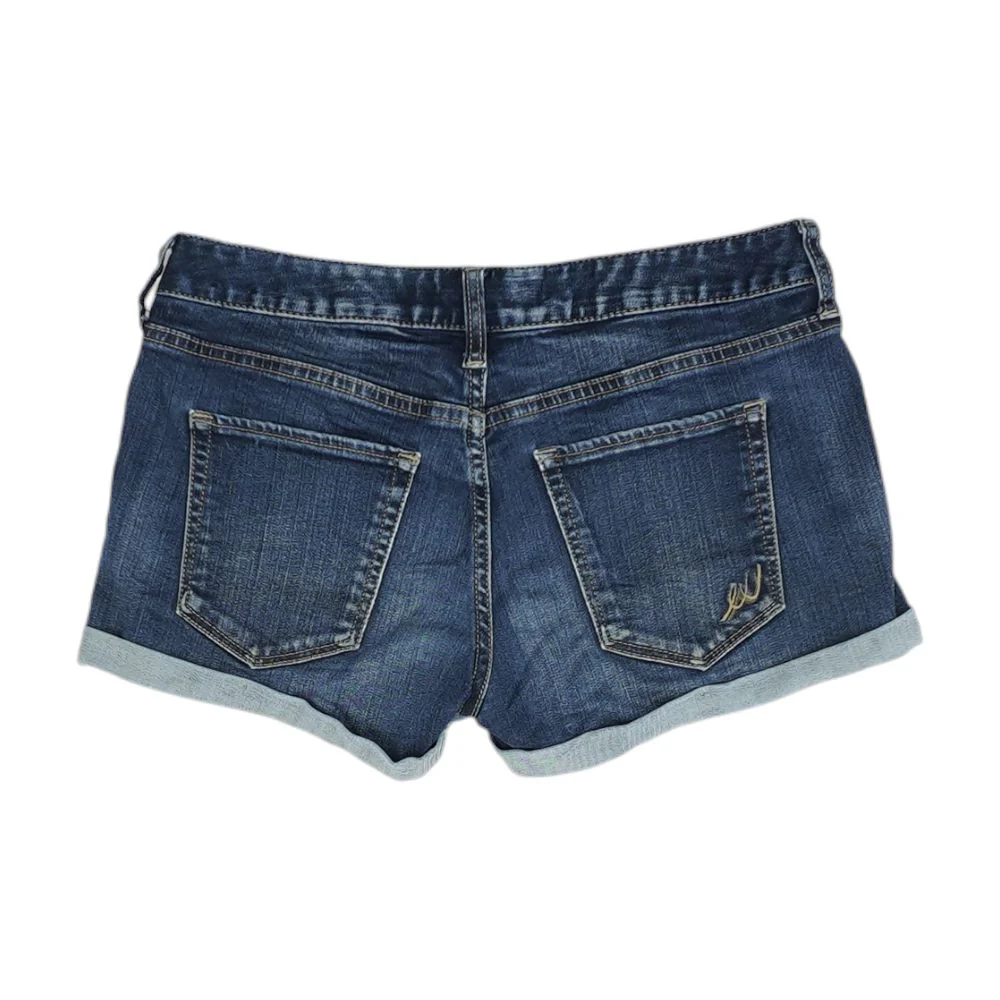 Blue Denim Shorts - Image 2