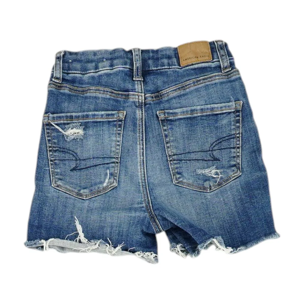 Blue Denim Shorts - Image 2