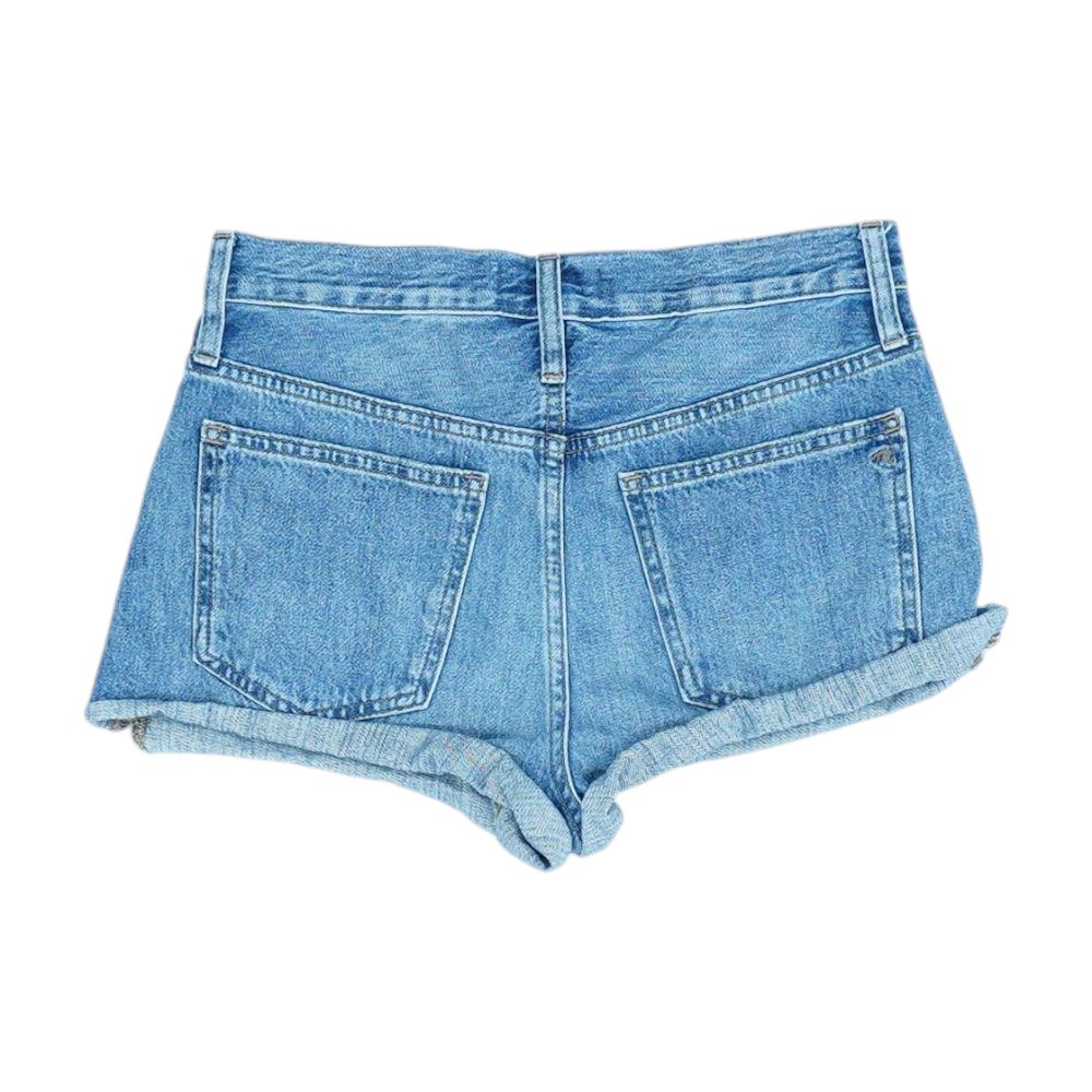 Blue Denim Shorts - Image 2