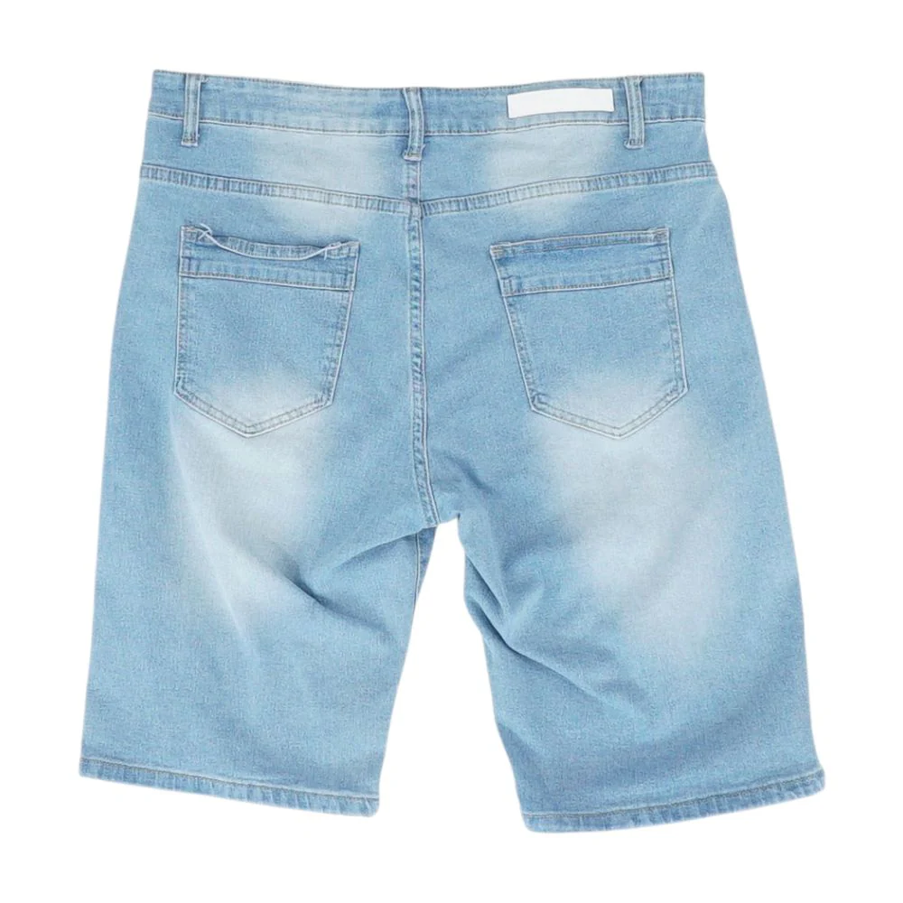 Blue Denim Shorts - Image 2
