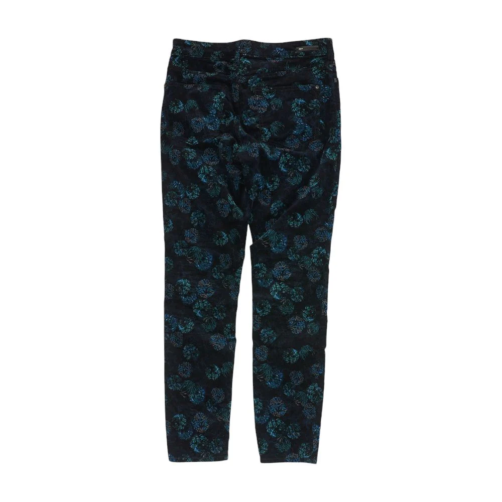 Blue Floral Pants - Image 2