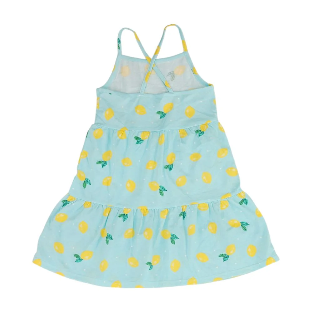 Blue Fruit Dress - Image 2