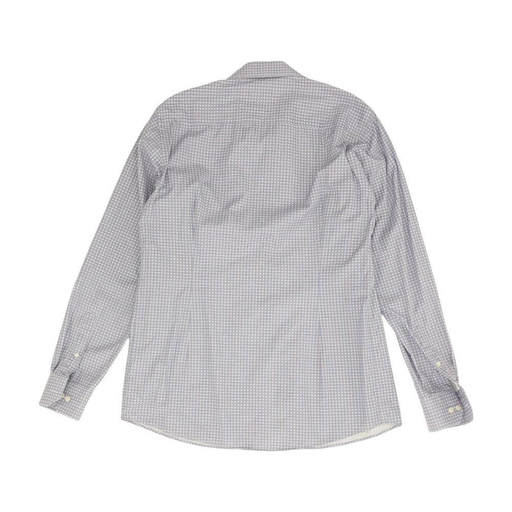 Blue Graphic Long Sleeve Button Down - Image 2