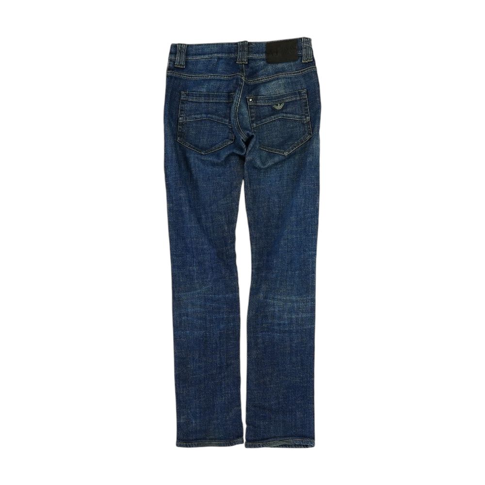 Blue High Rise Jeans - Image 2