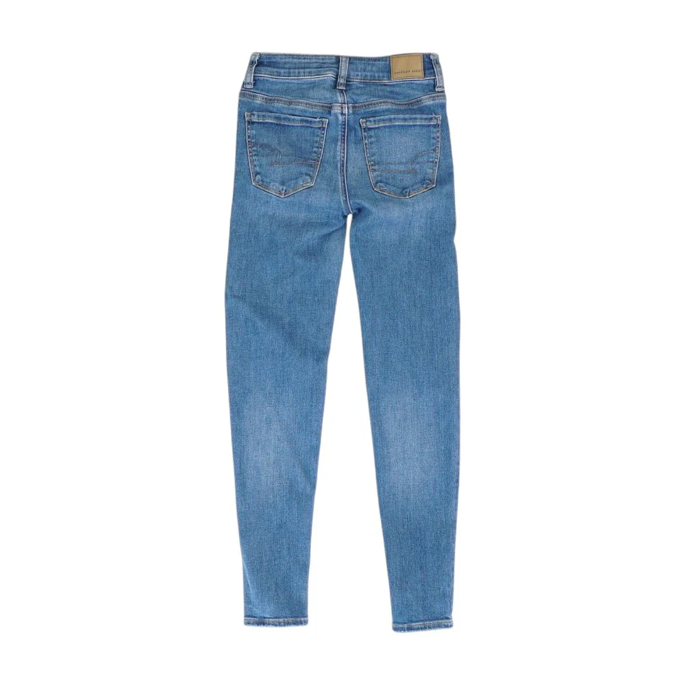 Blue High Rise Jeans - Image 2