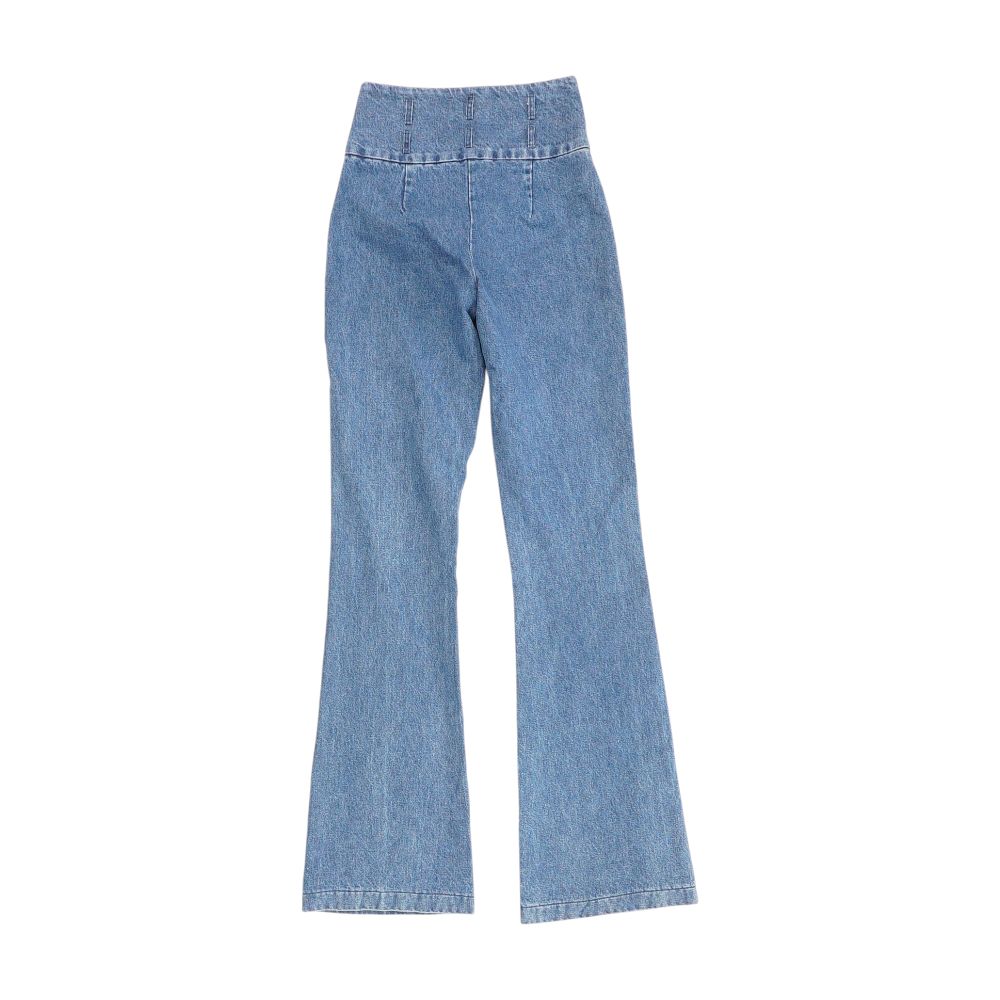 Blue High Rise Jeans - Image 2