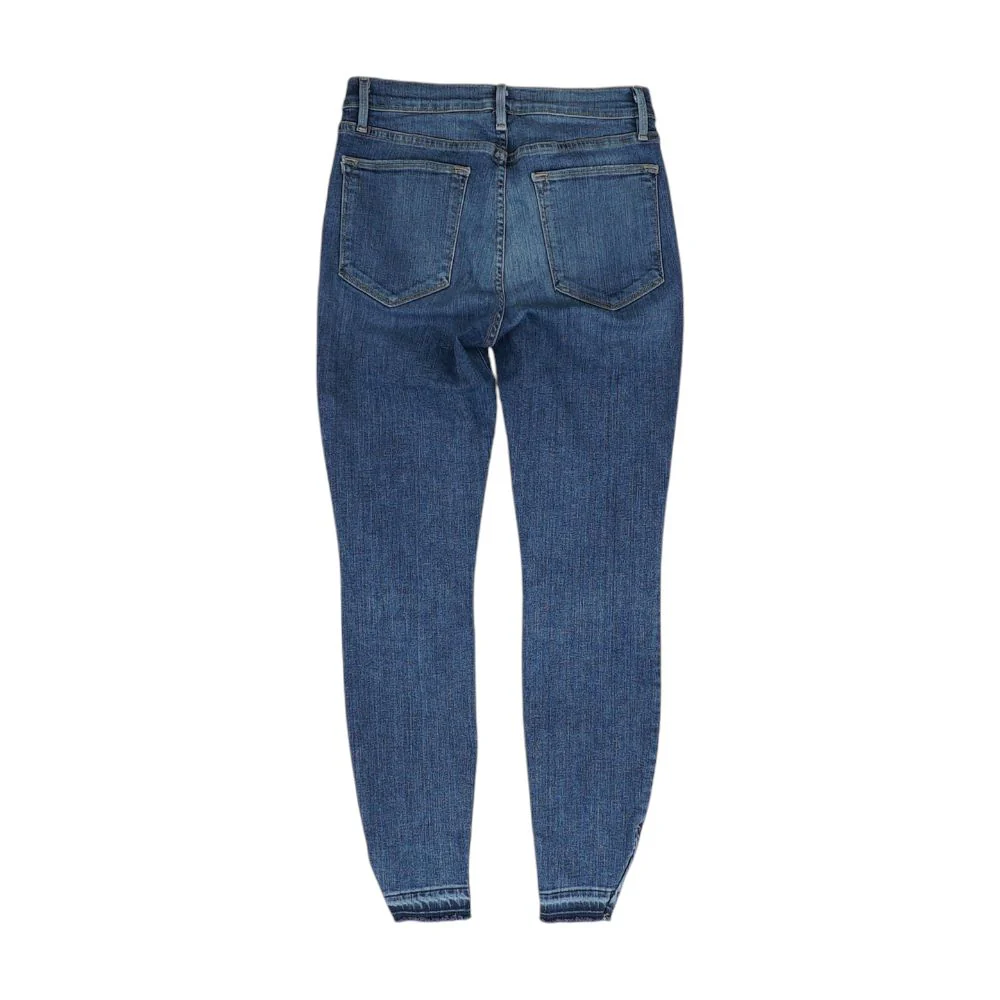 Blue High Rise Skinny Leg Jeans - Image 2