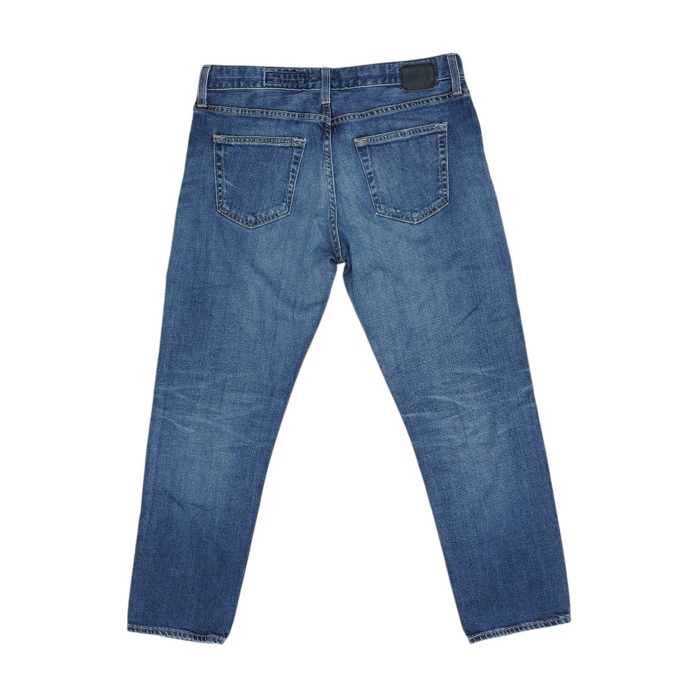 Blue High Rise Slim Leg Jeans - Image 2