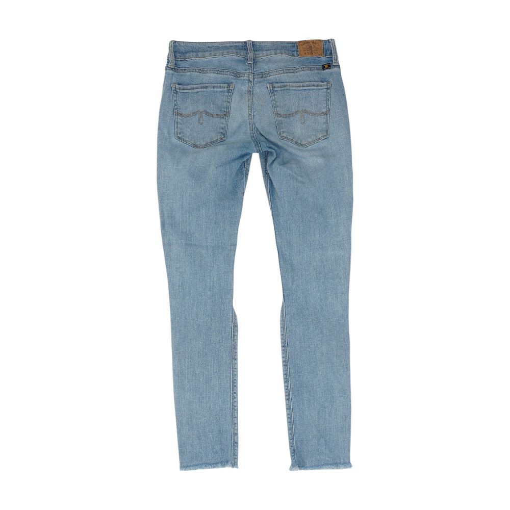 Blue Low Rise Skinny Leg Jeans - Image 2