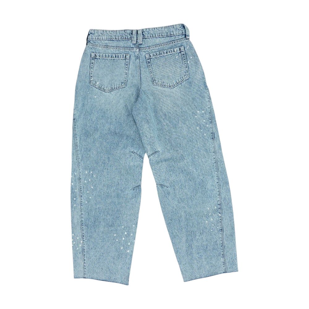 Blue Low Rise Wide Leg Jeans - Image 2