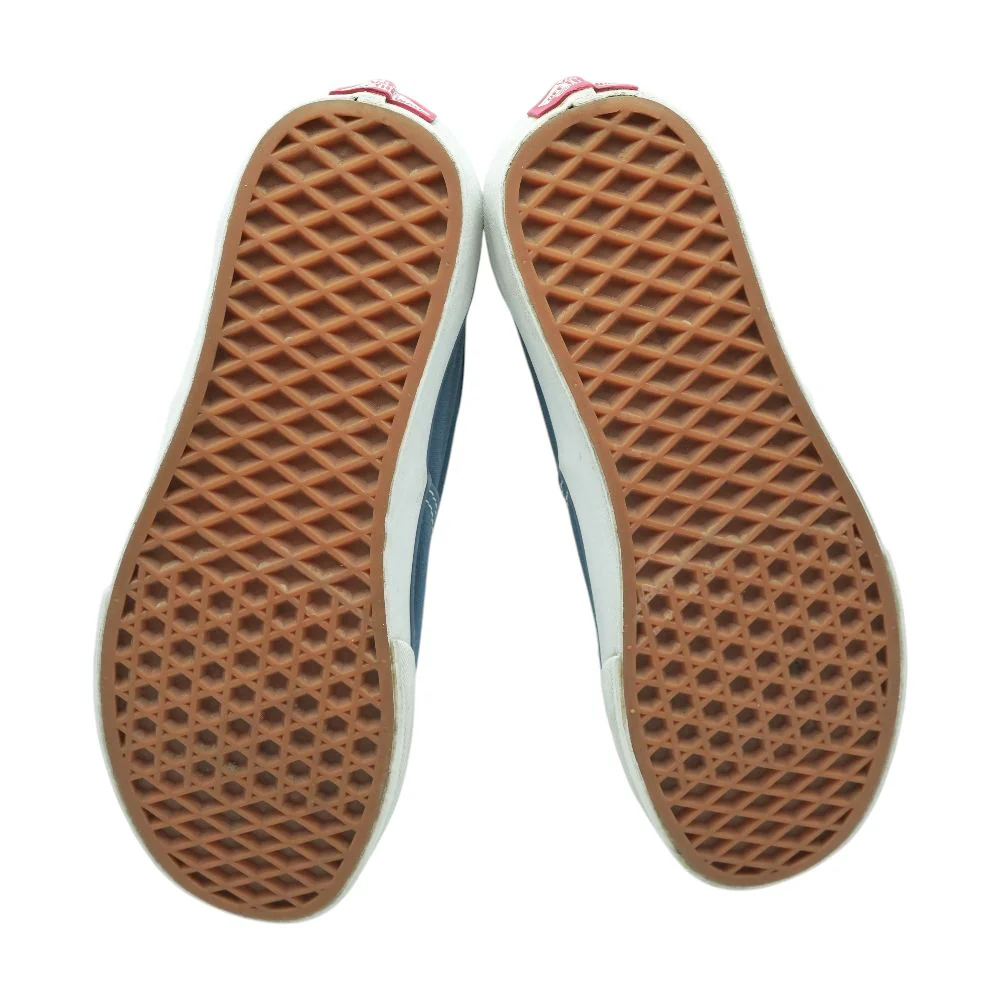 Blue Low Top Athletic Shoes - Image 3