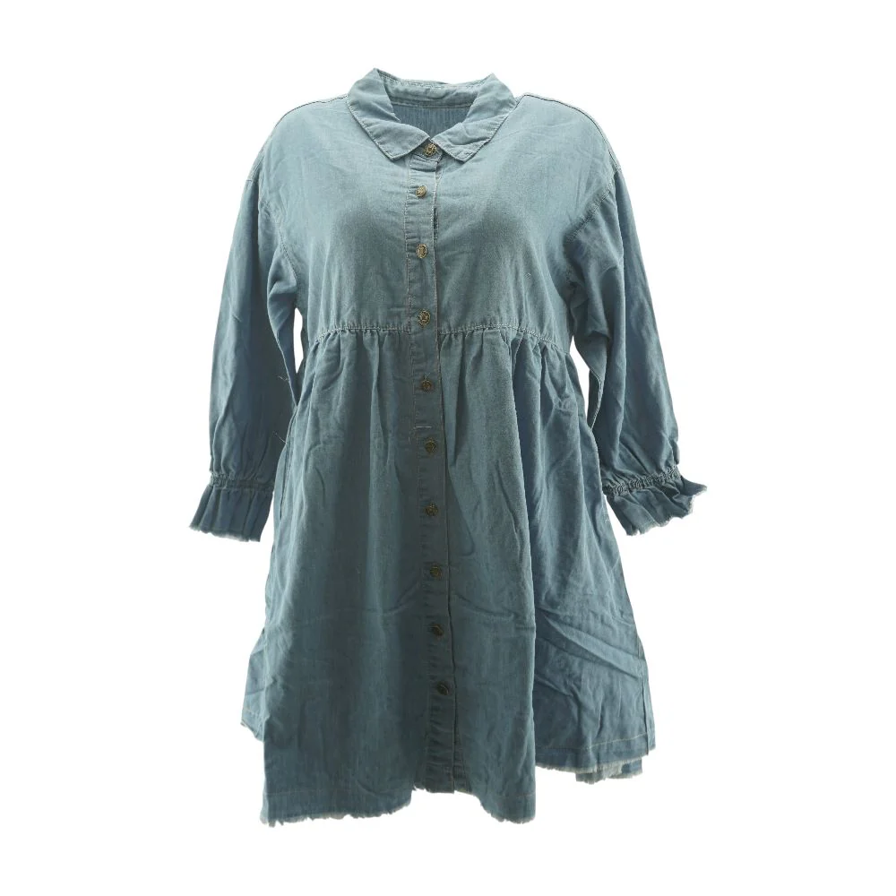 Blue Mini Dress - Image 3