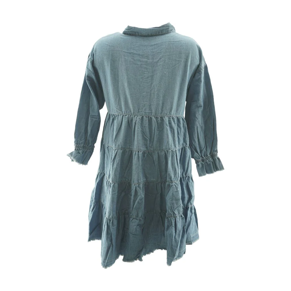 Blue Mini Dress - Image 6