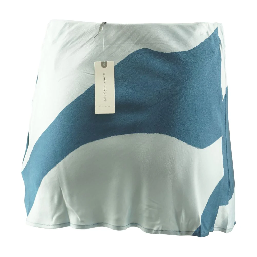 Blue Mini Skirt - Image 2