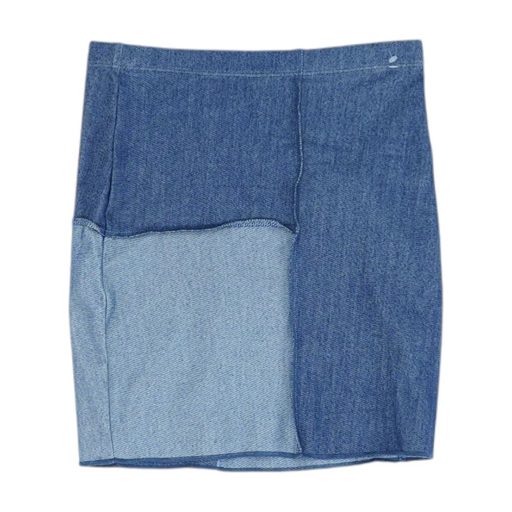 Blue Mini Skirt - Image 2