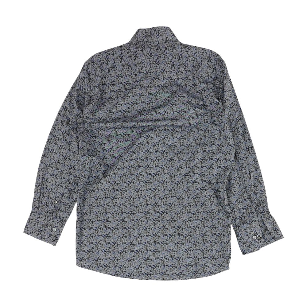 Blue Misc Long Sleeve Button Down - Image 2