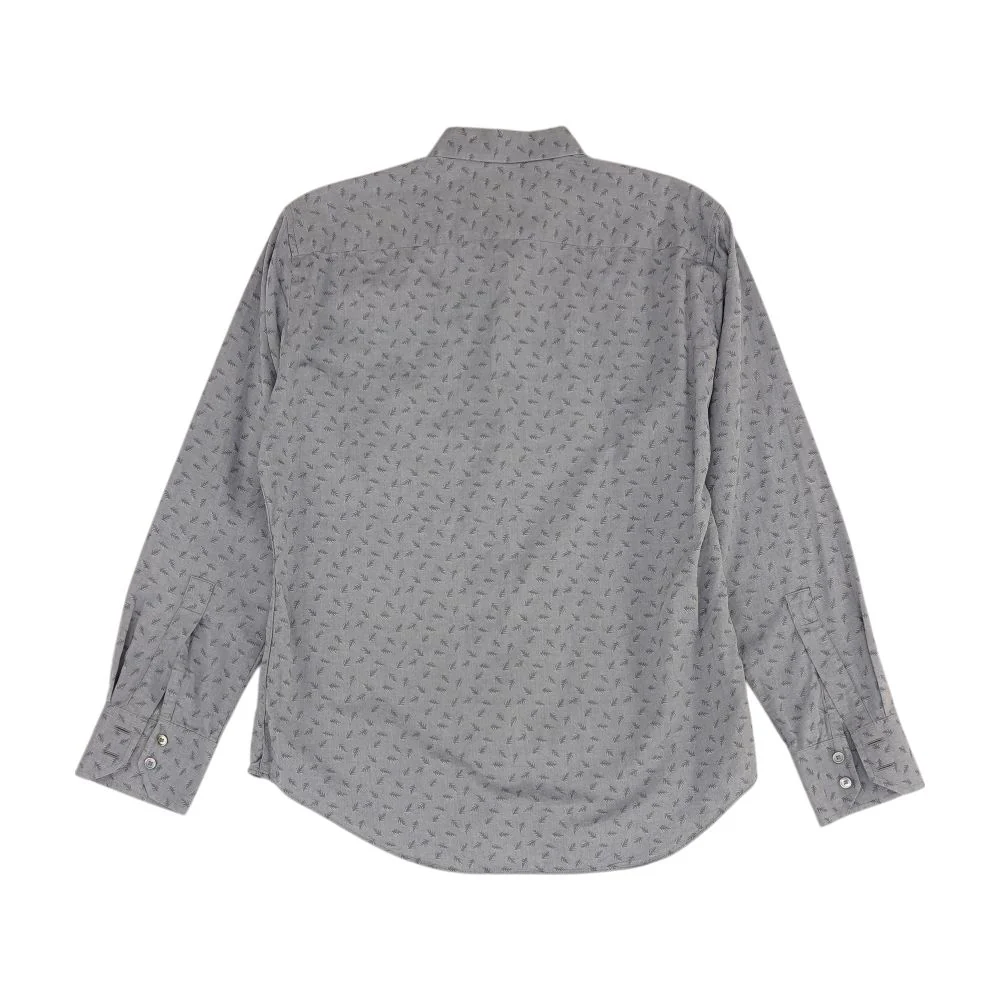 Blue Misc Long Sleeve Button Down - Image 2