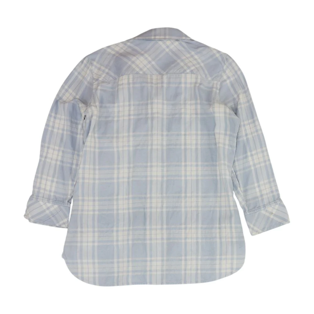 Blue Plaid Button Down - Image 2
