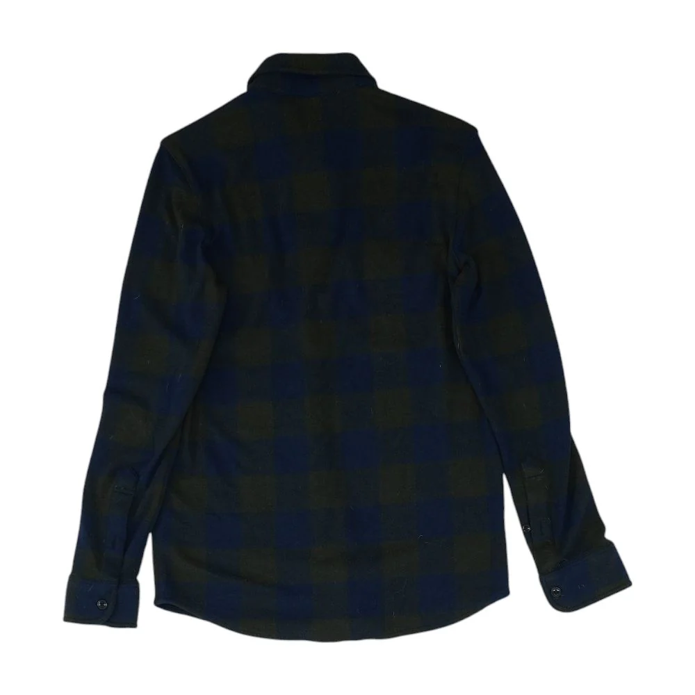 Blue Plaid Long Sleeve Button Down - Image 2