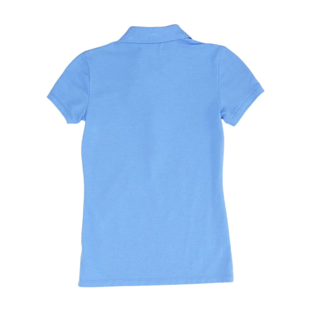 Blue Polo Knit Top - Image 2