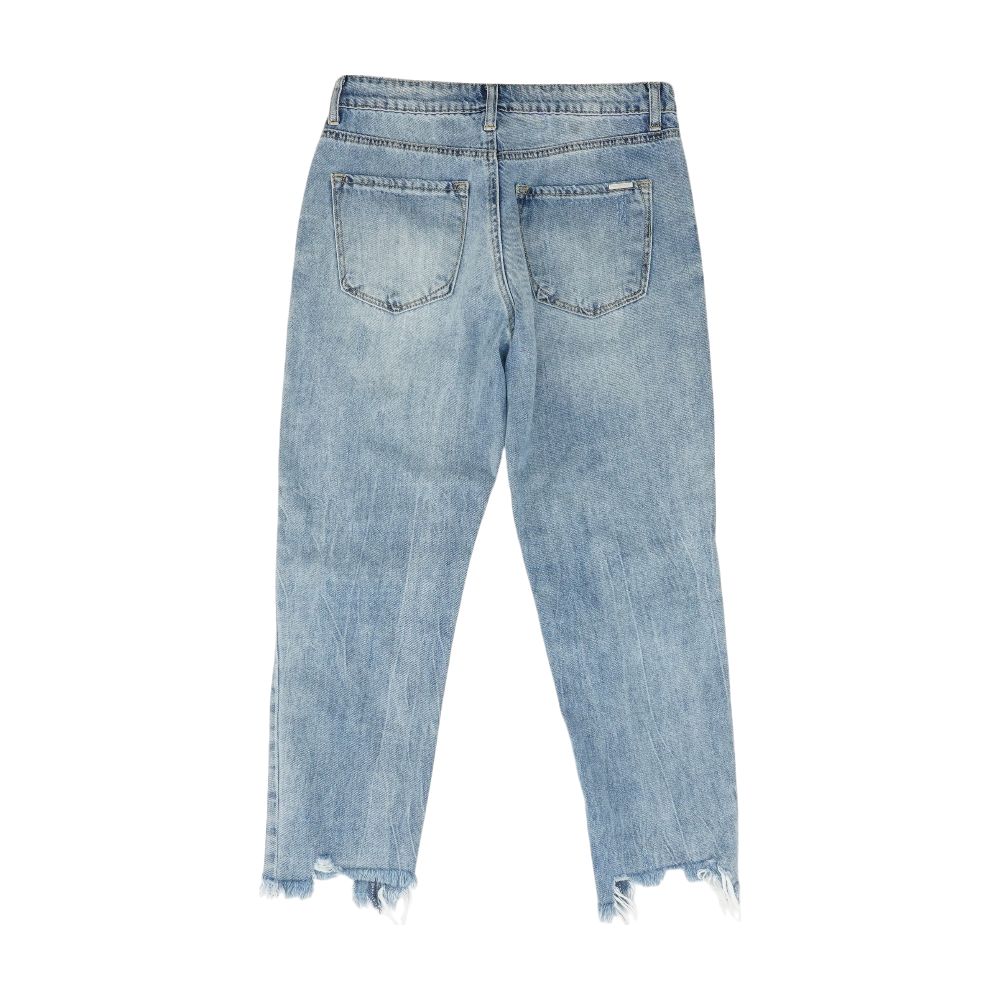 Blue Solid Jeans - Image 2