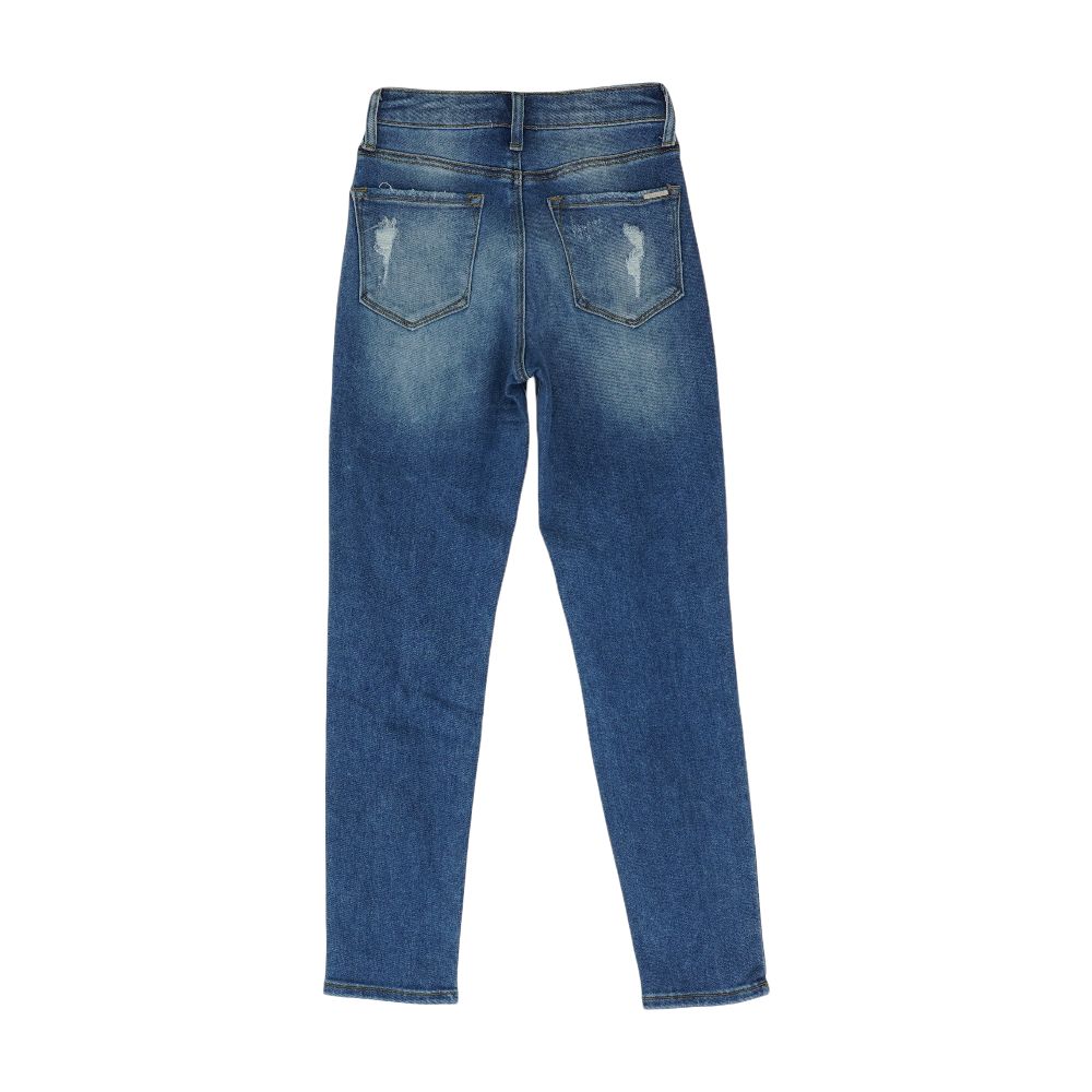 Blue Solid Jeans - Image 2