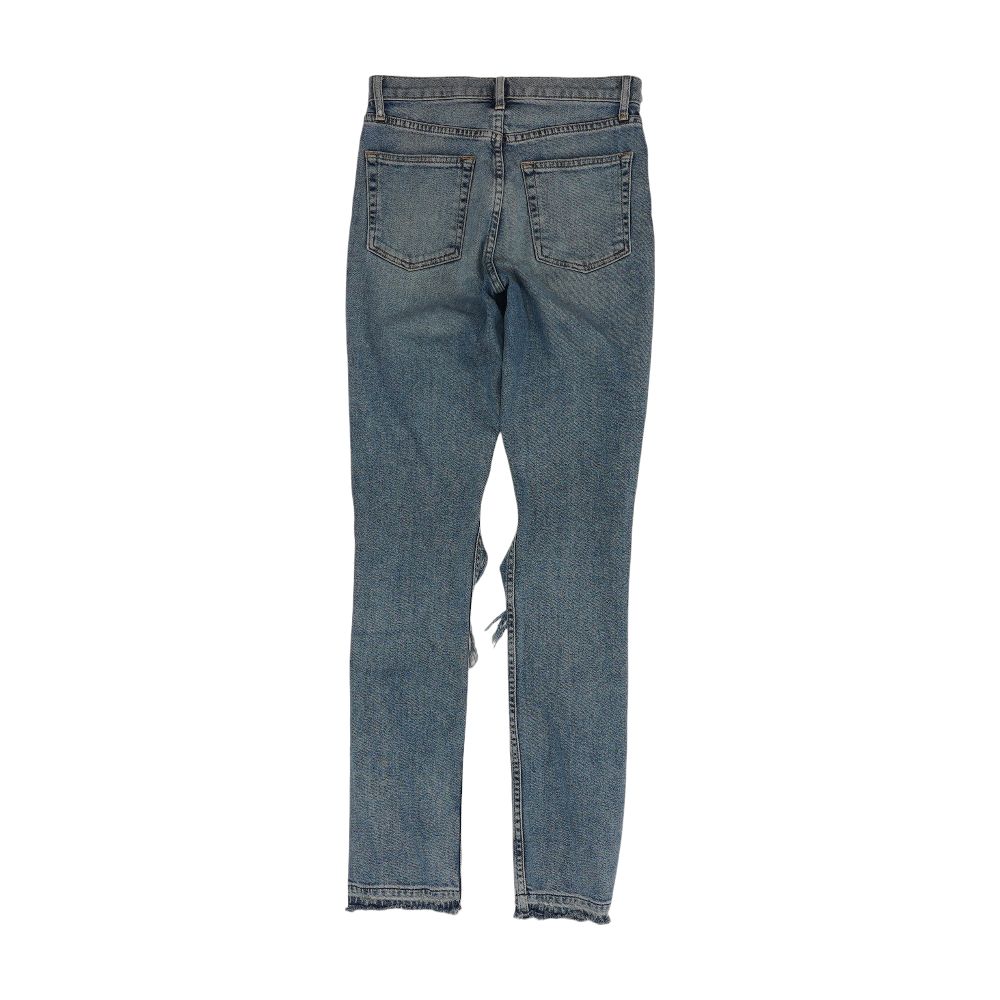 Blue Solid Jeans - Image 2
