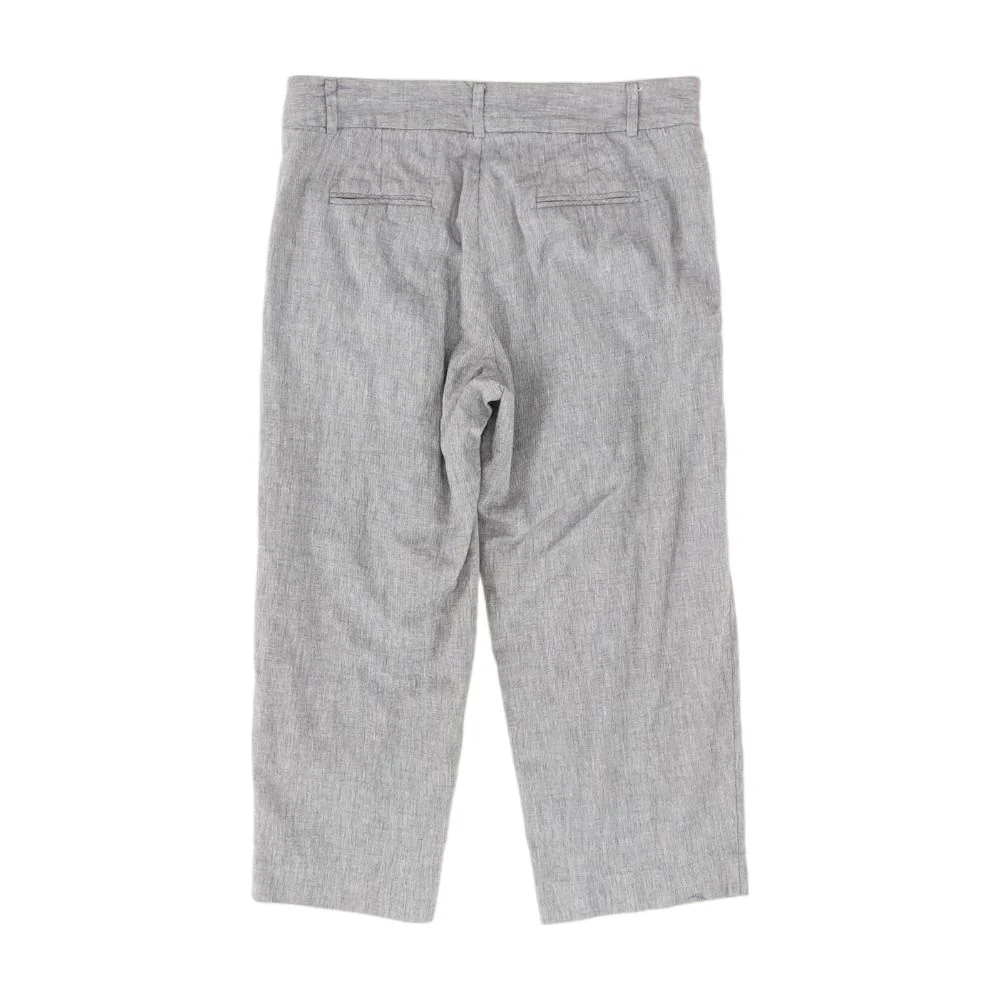 Blue Solid Pants - Image 2
