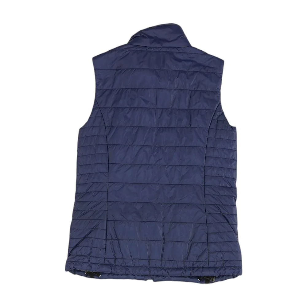 Blue Solid Puffer Vest - Image 2