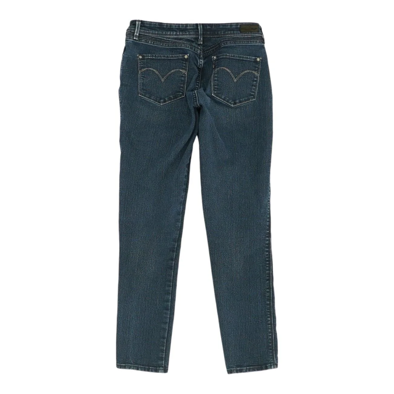 Blue Solid Skinny Jeans - Image 2