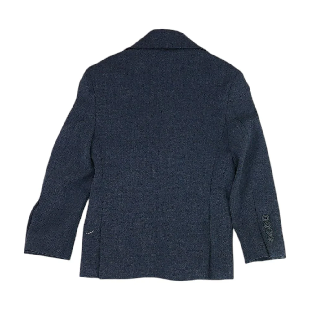 Blue Solid Sport Coat - Image 2