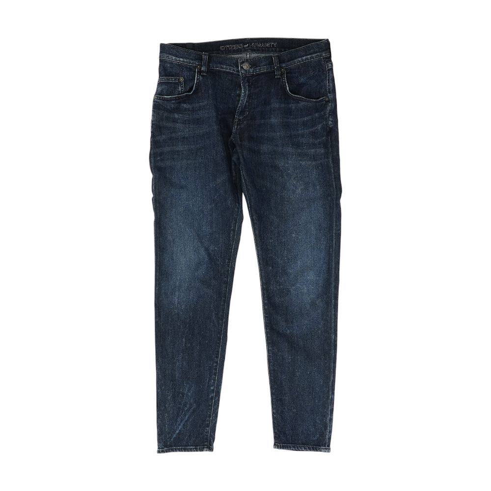 Blue Straight Jeans