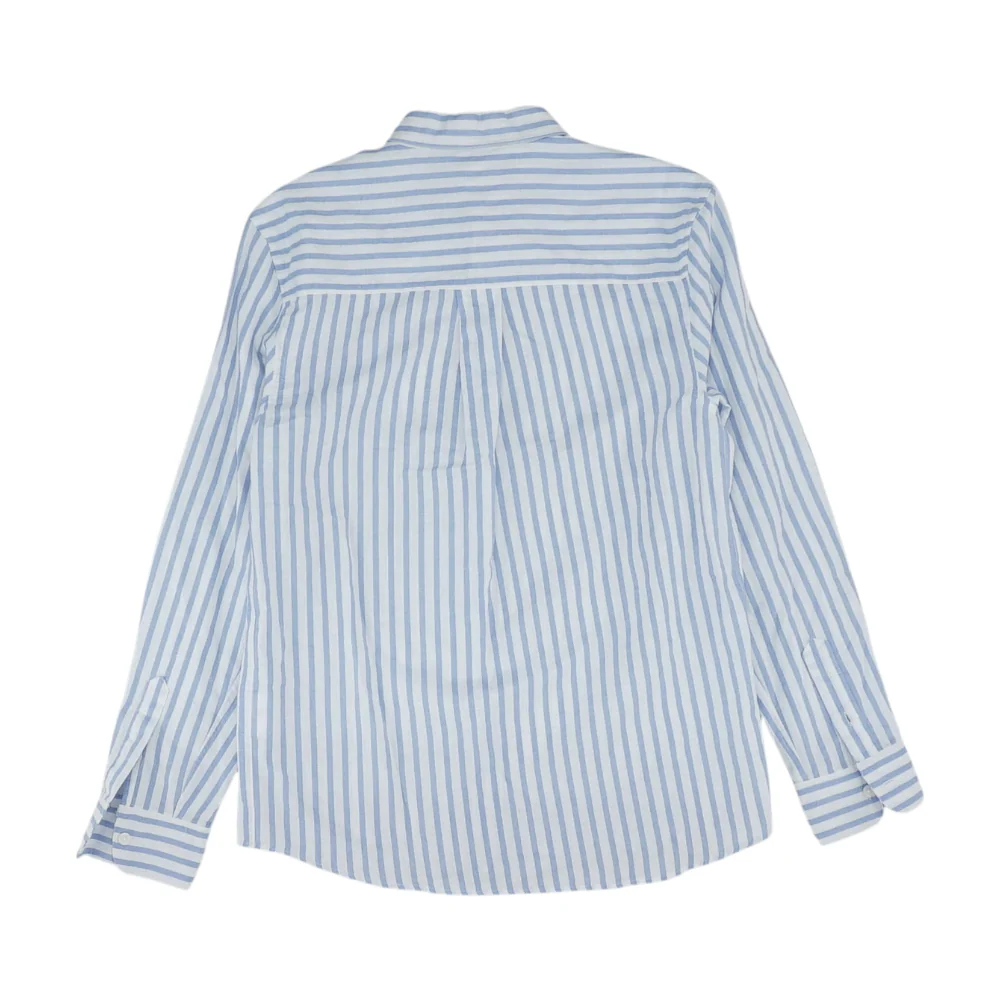 Blue Striped Long Sleeve Button Down - Image 2