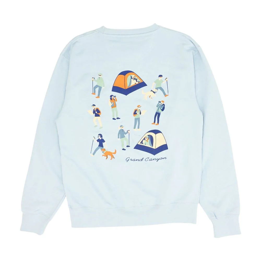 Blue Sweatshirt Pullover - Image 2