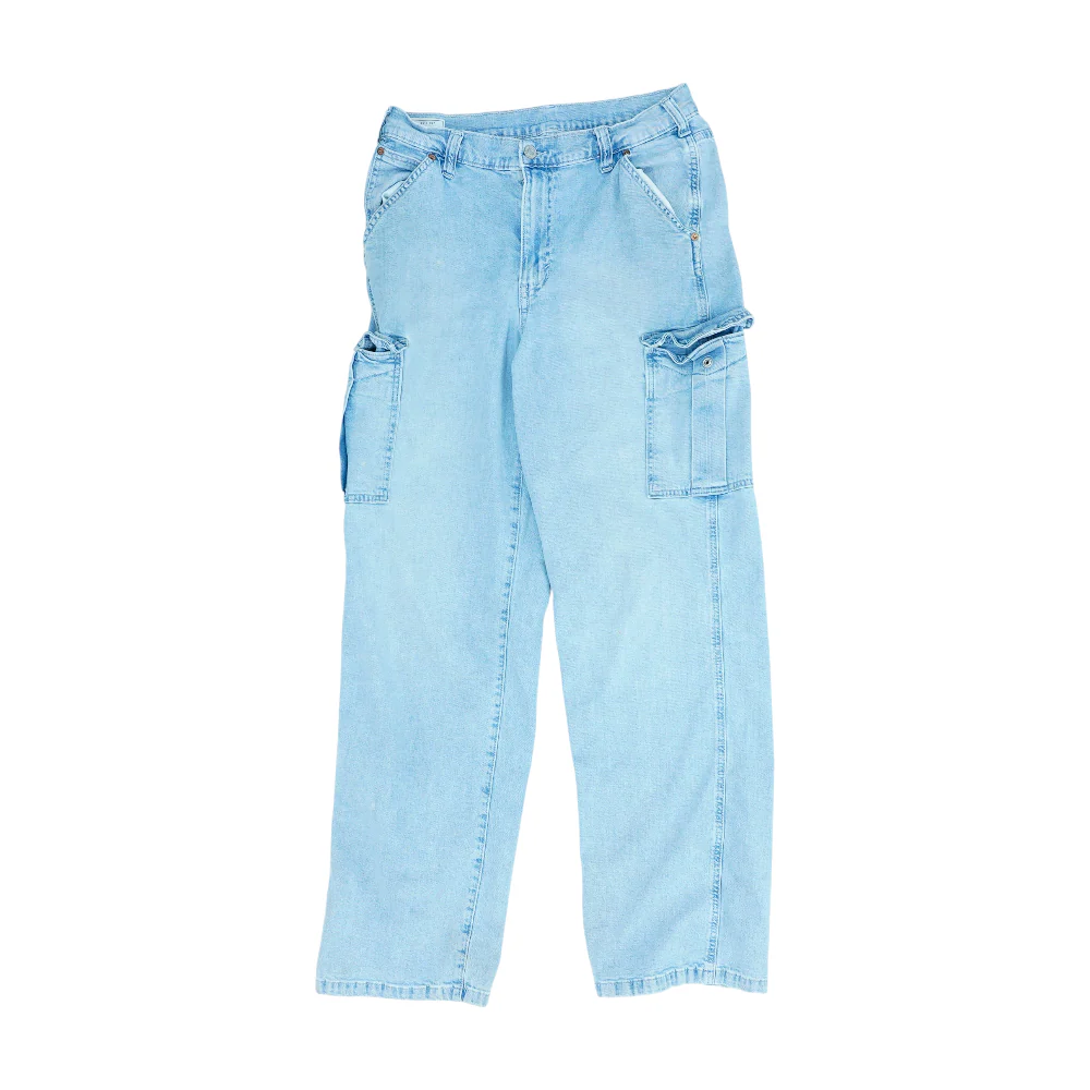 Blue Tall Loose Jeans