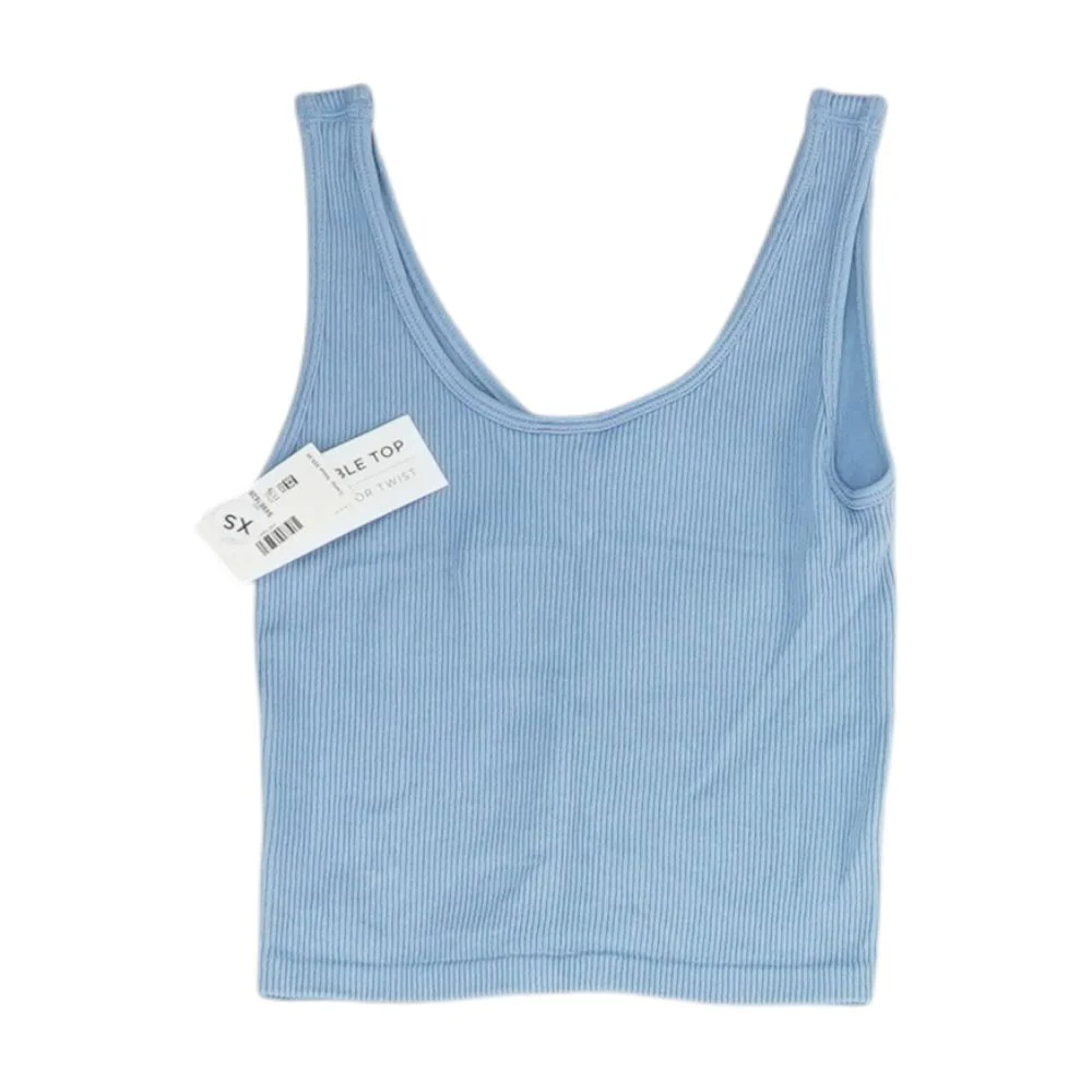 Blue Tank Knit Top - Image 2