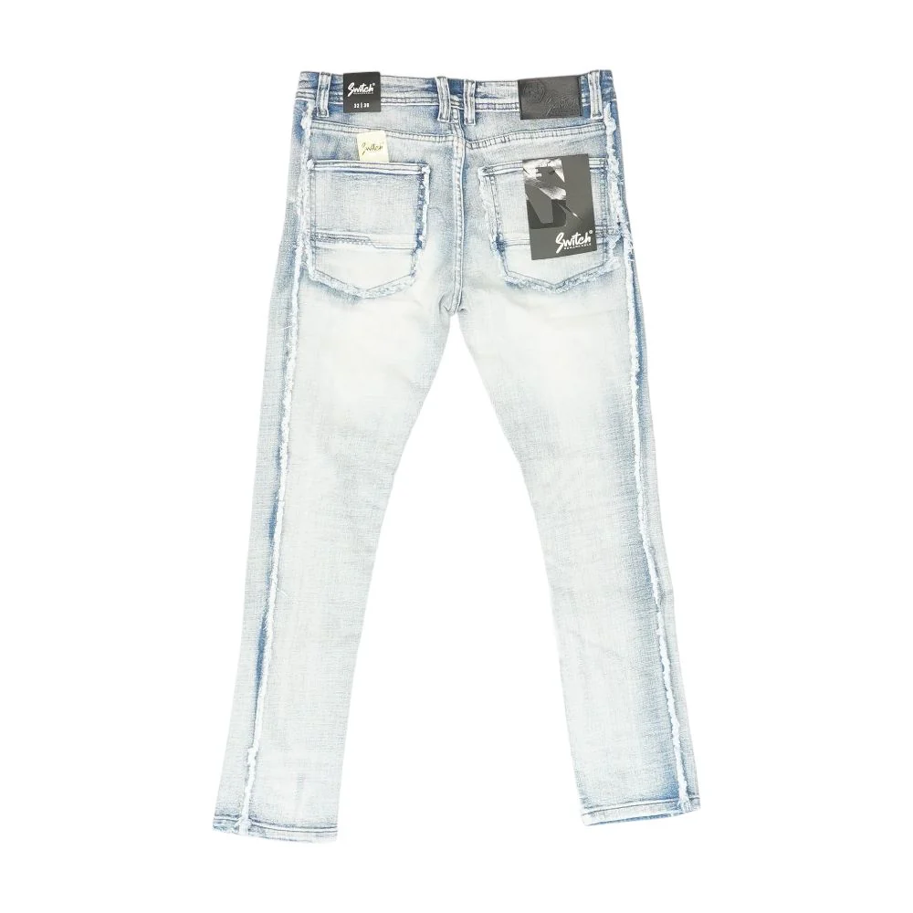 Blue Tapered Jeans - Image 2