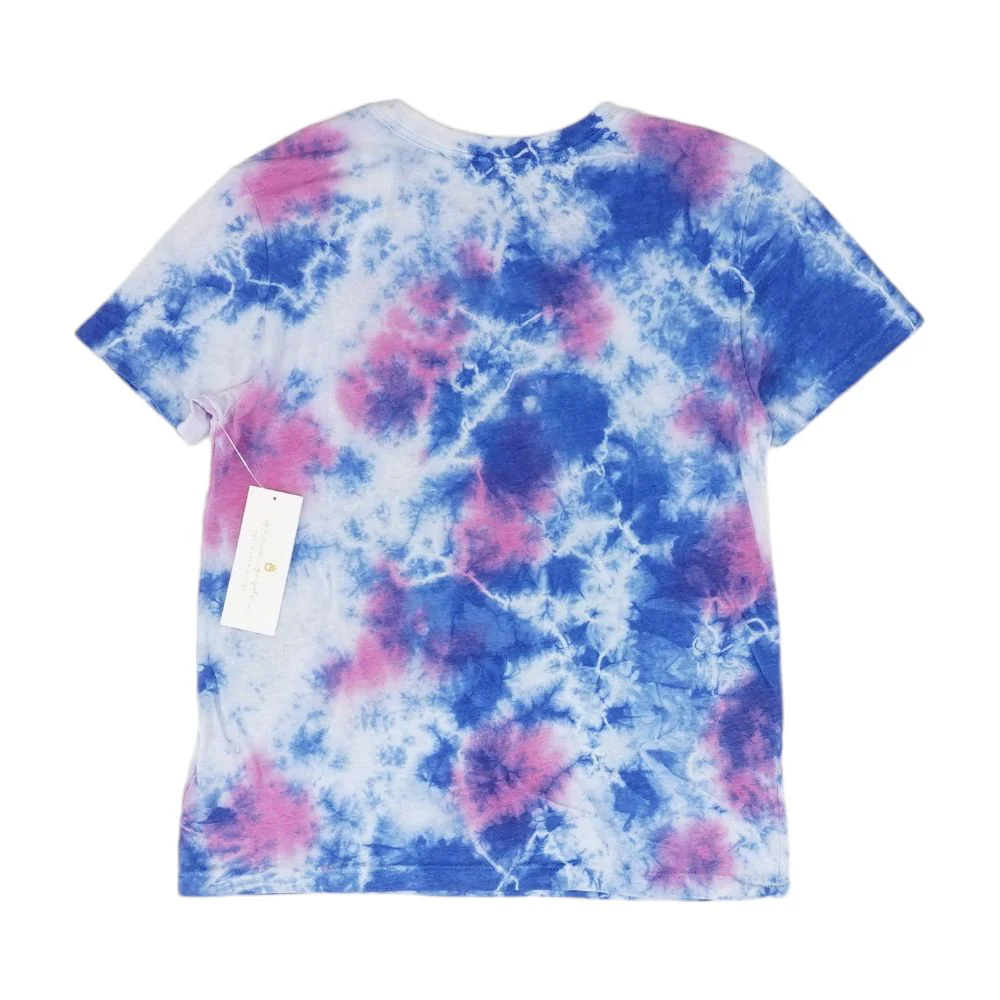 Blue Tie Dye Active T-Shirt - Image 2