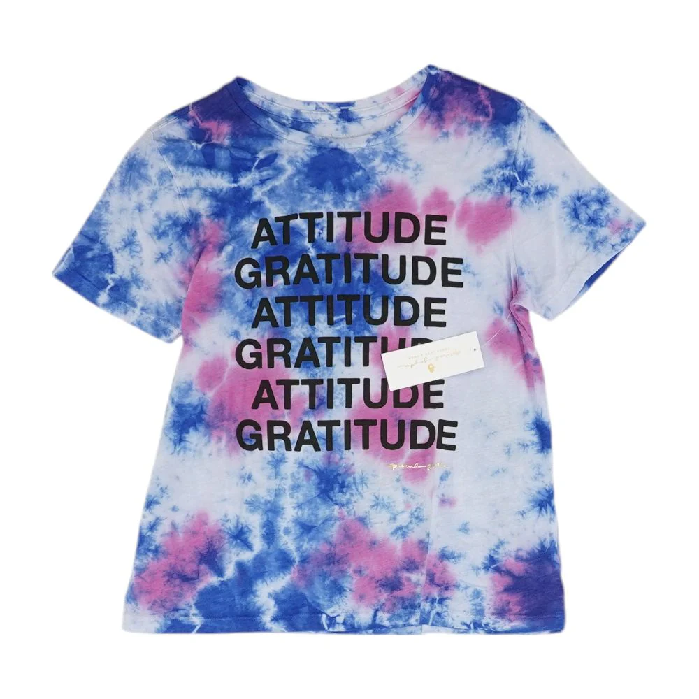 Blue Tie Dye Active T-Shirt