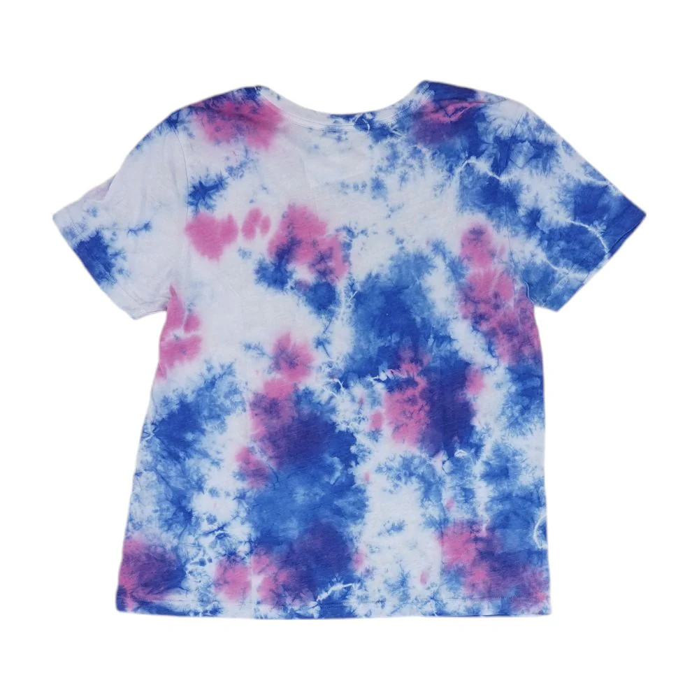 Blue Tie Dye Active T-Shirt - Image 2