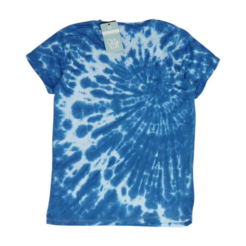 Blue Tie Dye Crewneck T-Shirt - Image 2