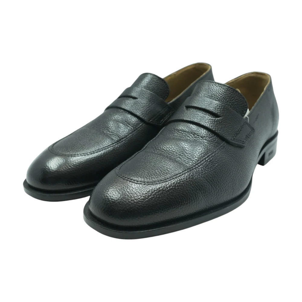 Black Slip-On Dress Shoes
