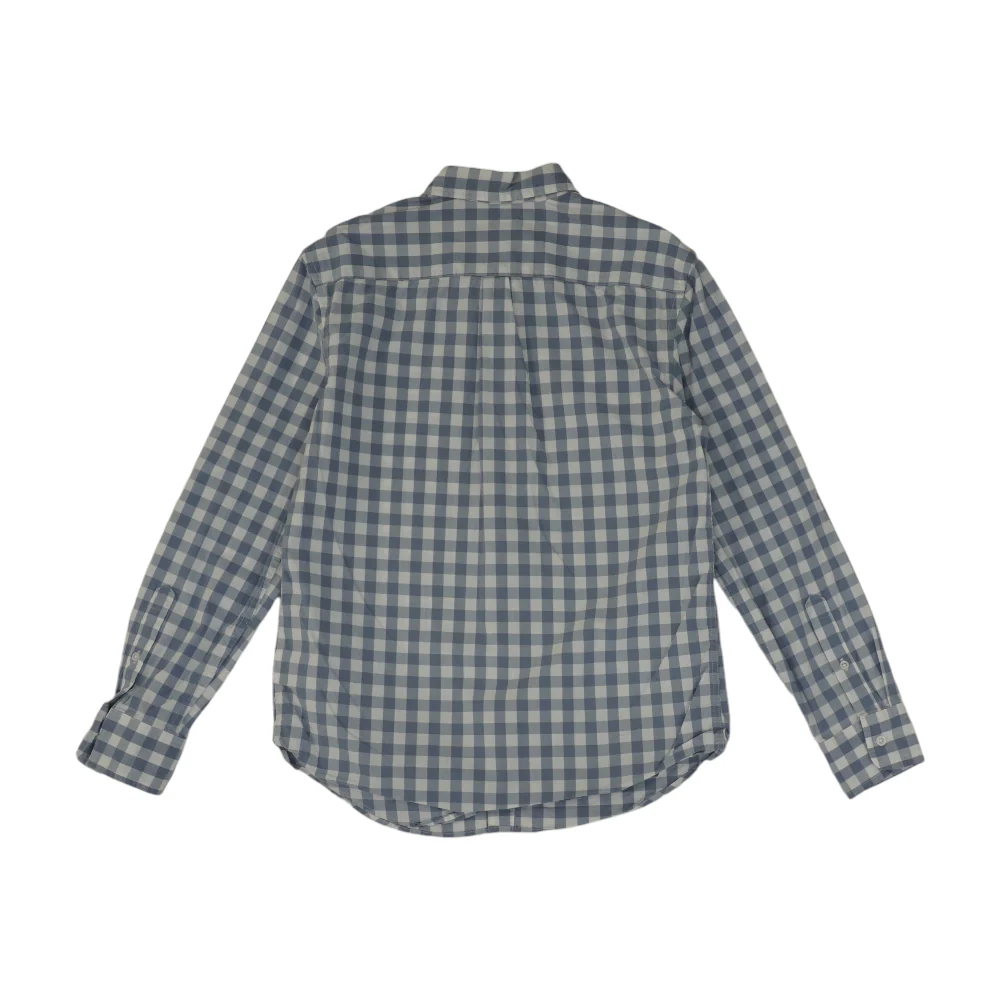 Blue Check Long Sleeve Button Down - Image 2